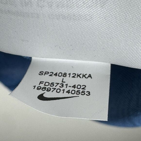 Nike Mens Dri-FIT ADV Tour Textured Short Sleeve Golf Polo Blue FD5731-402 Sz L - Picture 6 of 9